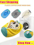 shoe washing bag, protective padded net for fluffy fibers, polyester, machine washable
